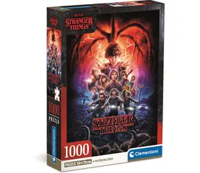 Clementoni Puzzle Netflix: Stranger Things Staffel 2 / 1000 Teile / ab 14 Jahren 