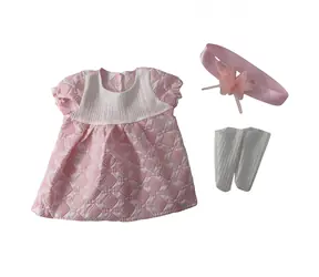 PLEJO Puppenkleidung, rosa, 40-43 cm / ab 3 Jahren