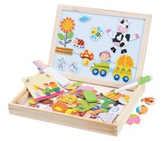 2Kids Toys Magnettafel Bauernhof / 102 Teile / ab 3 Jahren