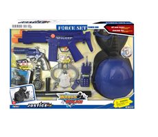 PLEJO Polizei-Set mit Helm / ab 3 Jahren