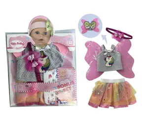 PLEJO Puppenkleid 40-43 cm / ab 3 Jahren