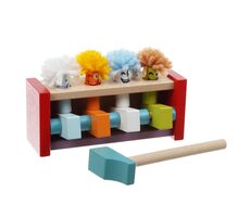 CUBIKA 13746 Hammer - Pop-up-Clowns / ab 3 Jahren