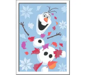 Ravensburger 201723 CreArt Disney: Die Eiskönigin - Völlig unverfroren: Lächelnder Olaf / Alter ab: 7 Jahren / Version: FI/DA/SV/IS/NO/CS/SK/EN