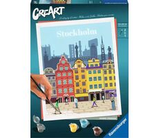 Ravensburger 235209 CreArt City Trends: Stockholm / Alter ab: 12 Jahren / Version: FI/DA/SV/IS/NO/CS/SK/EN