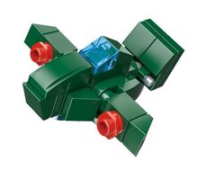 QMAN Trans Collector 3in1 2106-1 Fighter / Bausatz / 34 Teile / ab 6 Jahren 