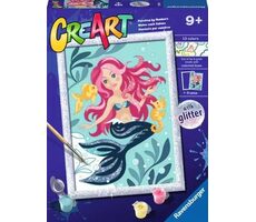 Ravensburger 235681 CreArt Bezaubernde Meerjungfrau / Alter ab: 9 Jahren / Version: FI/DA/SV/IS/NO/CS/SK/EN