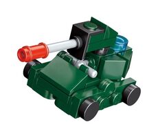 QMAN Trans Collector 3in1 2106-2 Tank / Bausatz / 35 Teile / ab 6 Jahren 