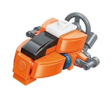 QMAN Trans Collector 3in1 2106-6 Unbemanntes U-Boot / Bausatz / 33 Teile / ab 6 Jahren 