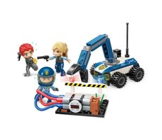 QMAN MineCity W1932-2 Bombenentschärfung / Bausatz / Anzahl Figuren/Teile: 3 | 107 / ab 6 Jahren