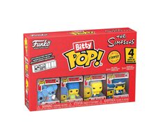 Funko Bitty POP: Simpsons - Itchy 4er-Pack / ab 3 Jahren