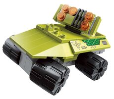 QMAN Thunder Expedition Battle Car 1415-1 Sky-eye Radar Car / Bausatz / 81 Teile / ab 6 Jahren 