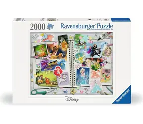 Ravensburger 120015567 Disney: Sammelalbum, 2000 Teile / ab 14 Jahren / Version: International