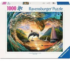 Ravensburger 120017110 Herz der Meereswellen, 1000 Teile / ab 14 Jahren / Version: International