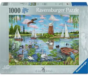 Ravensburger 120017165 Das Geheimnis des Lebens in England, 1000 Teile / ab 14 Jahren / internationale Version