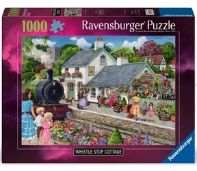 Ravensburger 120017264 Das kleine Haus an den Gleisen, 1000 Teile / ab 14 Jahren / Version: International