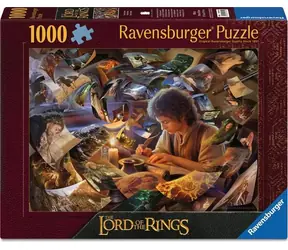 Ravensburger 120018100 Die Abenteuer des tapferen Frodo, 1000 Teile / ab 14 Jahren / Version: International