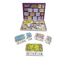 Just Jigsaws 790 Addition - Holzpuzzle, 30 Teile / ab 3 Jahren