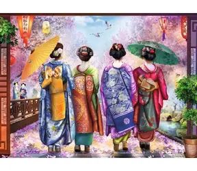 Ravensburger 120017028 Zwischen den blühenden Bäumen, 500 Teile / Alter ab: 12 Jahren / Ausführung: international