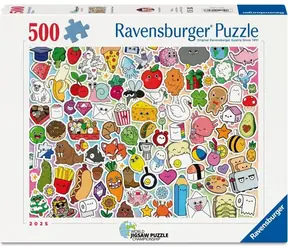 Ravensburger 120017967 Collage voller Chaos, 500 Teile / Alter: ab 12 Jahren / Version: international