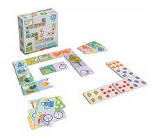 KukiKuk 80038 Riesiger Domino-Garten / ab 2 Jahren