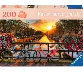 Ravensburger 120017332 Sonnenuntergang in Amsterdam, 200 Teile / Alter ab: 9 Jahren / Version: International