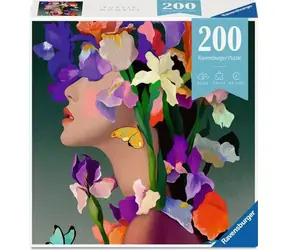 Ravensburger 120017813 Blütenkopf- Iris, 200 Teile / Alter ab: 8 Jahren / Ausführung: International