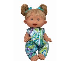 Marina & Pau 902-OK Pepotes Partypuppe im Jumpsuit - 26 cm / ab 3 Jahren