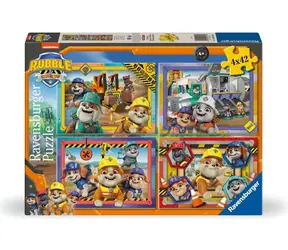Ravensburger 120041894 Geröllheimer und seine Bande 4x42 Teile / Alter ab: 4 Jahren / Version: International
