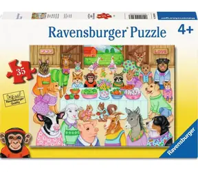 Ravensburger 120043003 Bauernhofparty, 35 Teile / Alter ab: 3 Jahren / Version: International