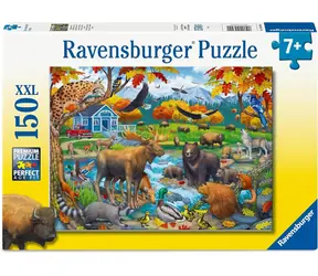 Ravensburger 120043041 Wildnisbegegnung 150 Teile / Alter ab: 7 Jahren / Version: international