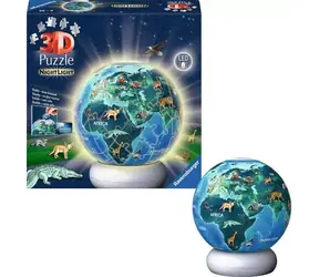 Ravensburger 120080558 Puzzle-Ball Night Land (Nacht-Edition) / 72 Teile / Alter ab: 6 Jahren / Version: International 