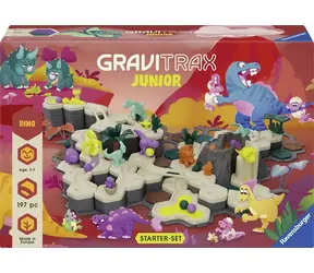 Ravensburger 248452 GraviTrax Junior Dinosaurier Starterset XXL / Alter ab: 3 Jahren / Version: international
