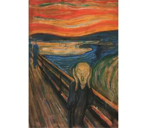 Kunstpuzzle 5203 Puzzle Museum Serie: Der Schrei / 1000 Teile / ab 15 Jahren