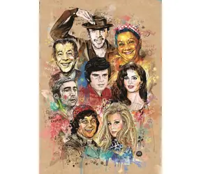 Kunstpuzzle 4235: Türkische Filme / 1000 Teile / ab 15 Jahren