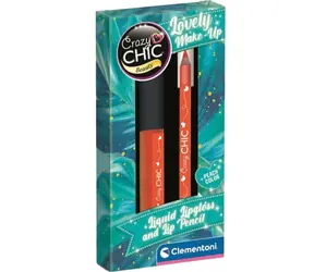 Clementoni Crazy CHIC Lippenstift mit Konturenstift Tropical Peach / ab 6 Jahren