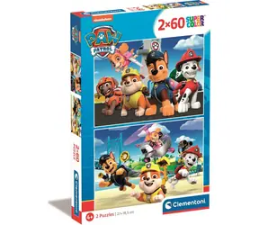 Clementoni 21623 Puzzle Paw Patrol 2x60 Teile / ab 4 Jahren