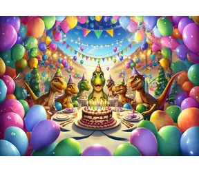 Kunstpuzzle 35318 Dinosaurier-Party / 50 Teile / ab 4 Jahren