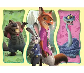 Clementoni 25082 Puzzle Zootropolis SUPER 104 Teile / ab 6 Jahren