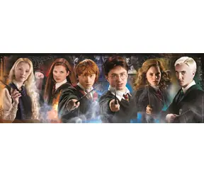 Clementoni 39874 Panorama-Puzzle Harry Potter, 1000 Teile