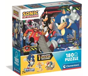Clementoni 29797 Puzzle Sonic the Hedgehog in Aktion, 180 Teile / ab 7 Jahren