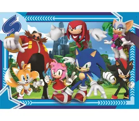 Clementoni 21729 Puzzle Sonic, 300 Teile / ab 9 Jahren