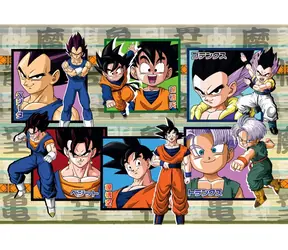 Clementoni 25032 Puzzle Dragon Ball, 104 Teile / ab 6 Jahren