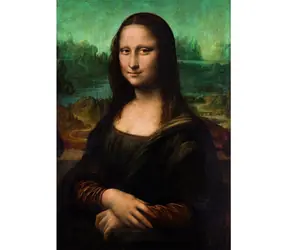 Clementoni 37094 Puzzle Museum Collection: Mona Lisa 1000 Teile