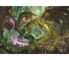 Clementoni 39961 Puzzle Dungeons & Dragons: Drache, 1000 Teile / ab 10 Jahren