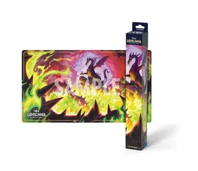 Disney Lorcana: Winterspell - Spielmatte - Drachenfeuer / ab 8 Jahren 