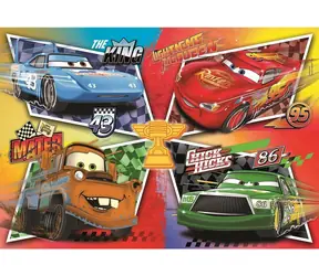 Clementoni 26332 Puzzle Cars: Die mächtigen Vier MAXI 60 Teile / ab 4 Jahren