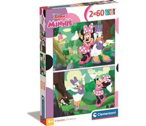 Clementoni 24815 Minnie-Puzzle 2x60 Teile / ab 5 Jahren