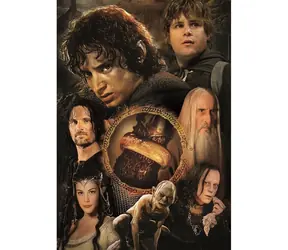 Clementoni 39907 Puzzle Herr der Ringe 1000 Teile