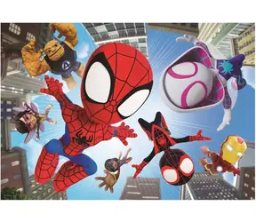 Clementoni 23777 Puzzle Spidey und seine Freunde: In der Luft MAXI 104 Teile / ab 4 Jahren