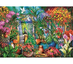 Clementoni 35579 Puzzle Wächter des Gewächshauses 500 Teile / ab 10 Jahren
